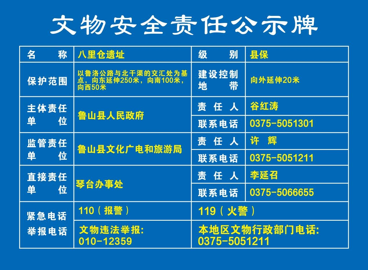 01八里仓遗址 文物安全责任公示牌.jpg